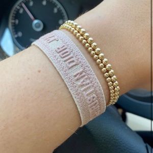 J’adior Limited edition Woven Bracelet